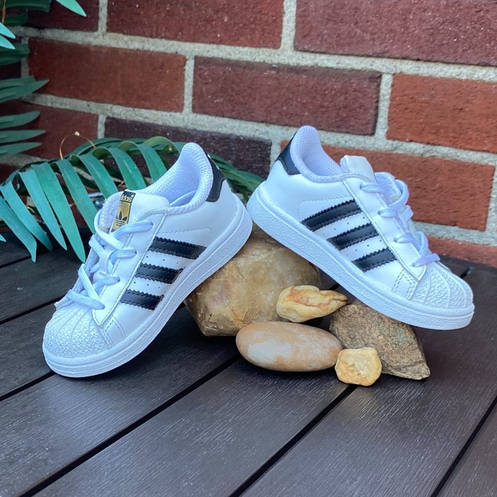 Adidas Superstar kids shell top sneakers
